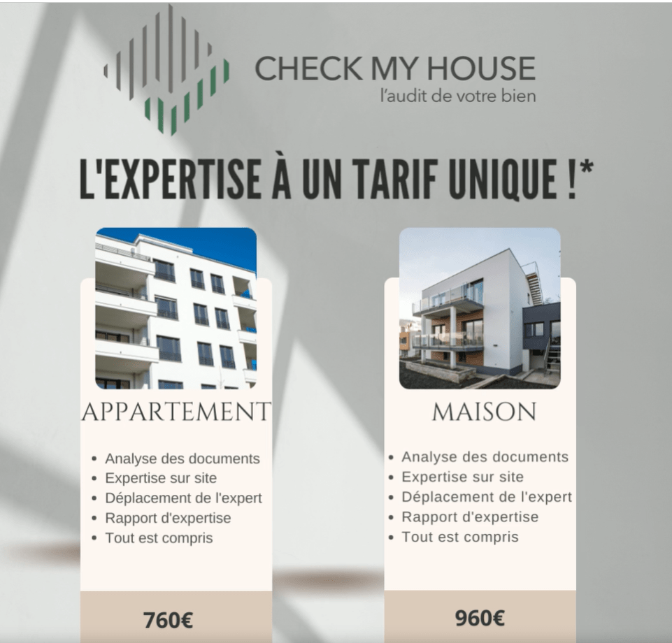 Tarif expertise fissures