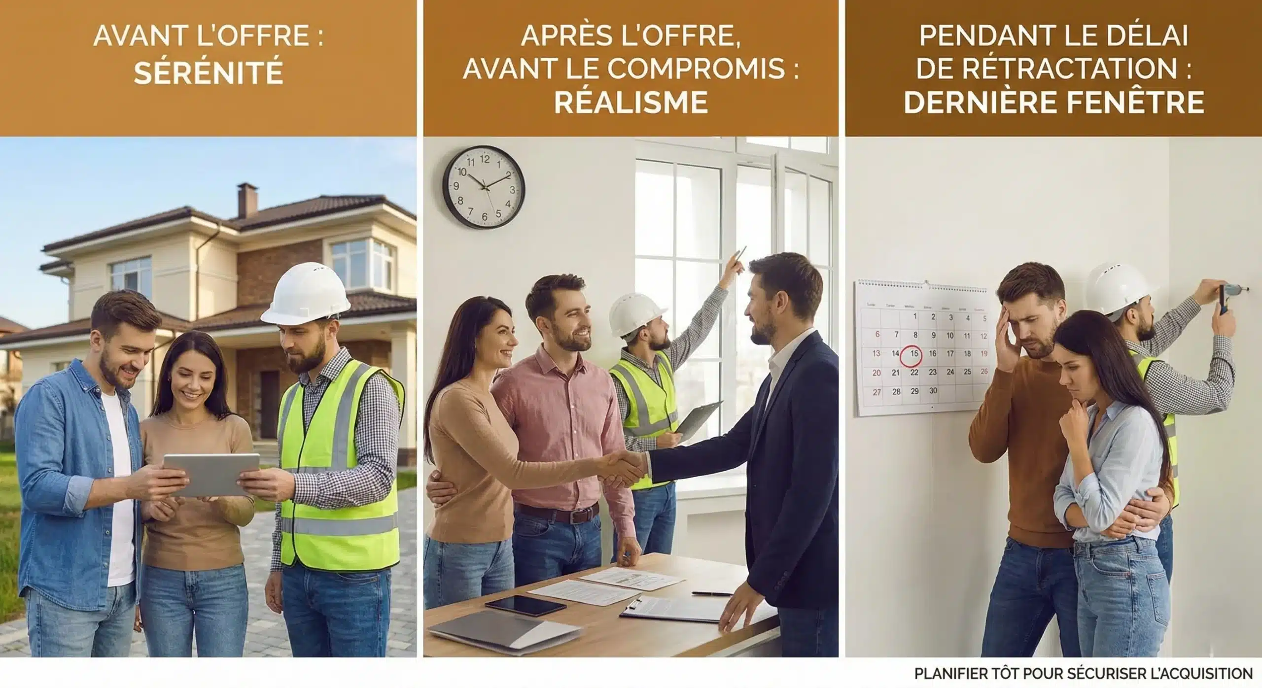 À quel moment réaliser l'expertise avant achat