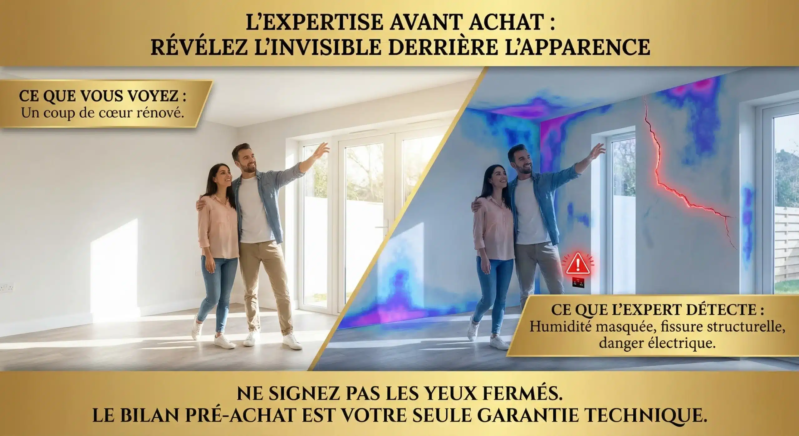 Cas dans lesquels l'expertise avant achat est indispensable